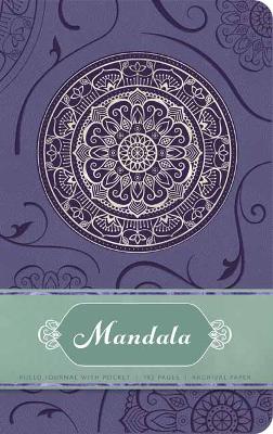 Mandala Hardcover Ruled Journal book