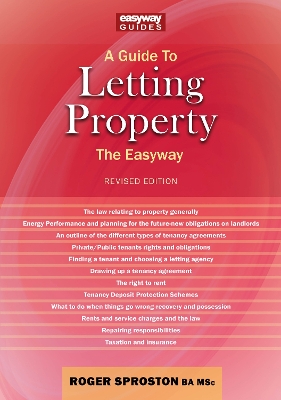 A Guide To Letting Property: The Easyway book