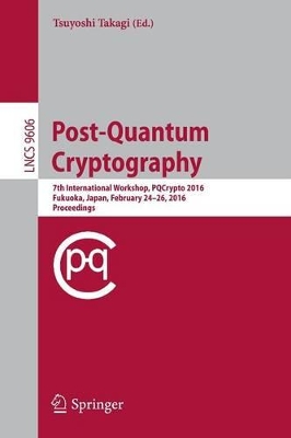 Post-Quantum Cryptography book