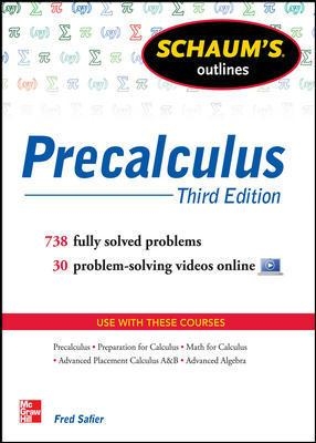 Schaum's Outline of Precalculus book