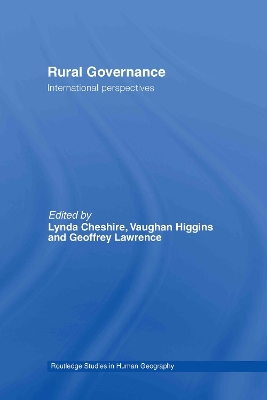 Rural Governance by Lynda Cheshire