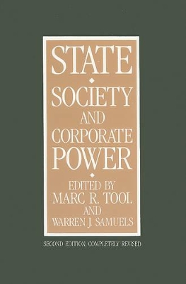 State, Society, and Corporate Power book