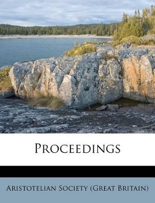 Proceedings by Aristotelian Society