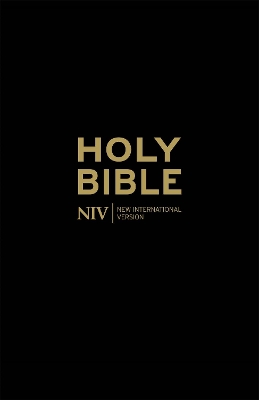 NIV Holy Bible - Anglicised Black Gift and Award book