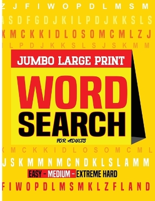 Jumbo Word Search Book for Adults Large Print: Word Find Book for Kids, Word Search Books, Puzzle Word Search Books book