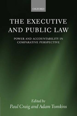 Executive and Public Law by Adam Tomkins