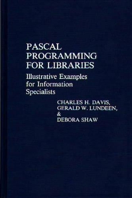 Pascal Programming for Libraries book