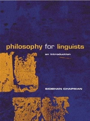 Philosophy for Linguists book