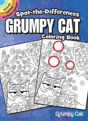 Spot-the-Differences Grumpy Cat Coloring Book book