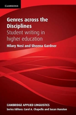 Genres across the Disciplines book