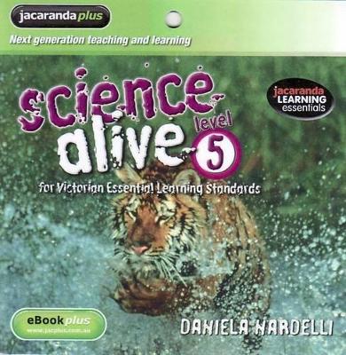 Science Alive for VELS Level 5 EBookPLUS (Registration Card) by Daniela Nardelli