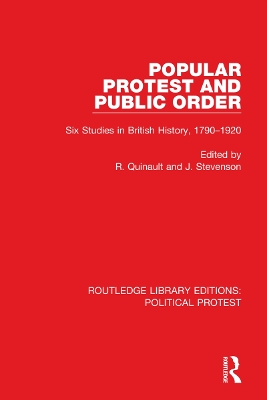 Popular Protest and Public Order: Six Studies in British History, 1790–1920 book