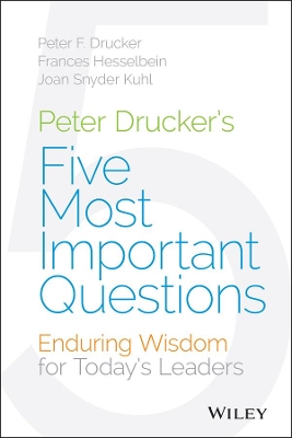 Peter Drucker's Five Most Important Questions book