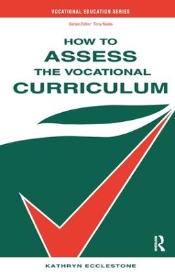 How to Assess the Vocational Curriculum book