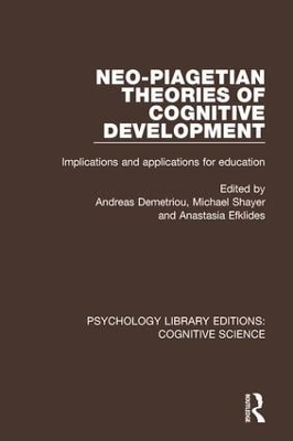 Neo-Piagetian Theories of Cognitive Development book