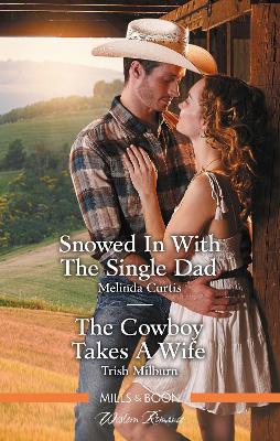 Snowed in with the Single Dad/The Cowboy Takes a Wife book