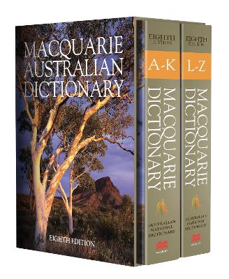 Macquarie Dictionary Eighth Edition by Macquarie Dictionary