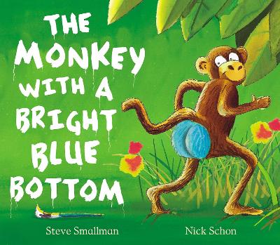 Monkey with a Bright Blue Bottom by Steve Smallman