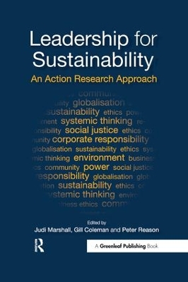 Leadership for Sustainability book