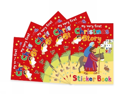 Christmas Story Sticker Book: Pack of 5 book