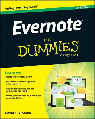 Evernote For Dummies by David E. Y. Sarna