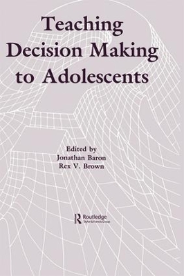 Teaching Decision Making To Adolescents book