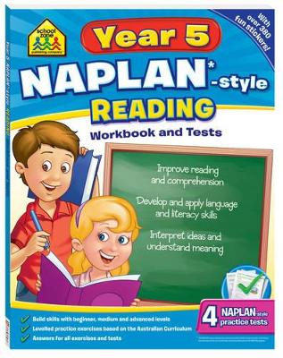 NAPLAN*-style Year 5 Reading Workbook and Tests book