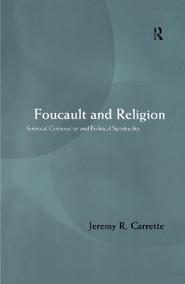 Foucault and Religion book