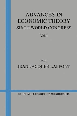 Advances in Economic Theory: Volume 1 book