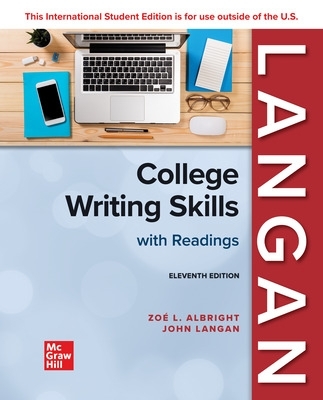 College Writing Skills with Readings ISE book