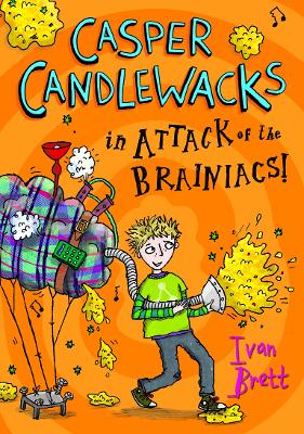 Casper Candlewacks in Attack of the Brainiacs! by Ivan Brett