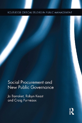 Social Procurement and New Public Governance by Josephine Barraket