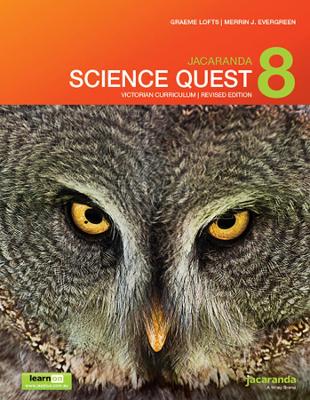 Jacaranda Science Quest 8 for Victoria Australian Curriculum 1E (Revised) LearnON & Print book