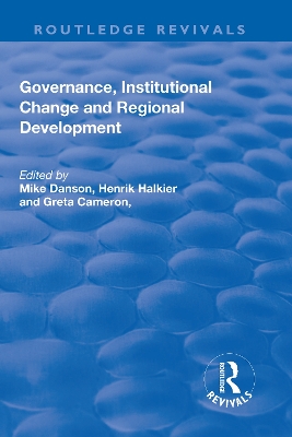 Governance, Institutional Change and Regional Development book