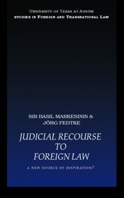 Judicial Recourse to Foreign Law book