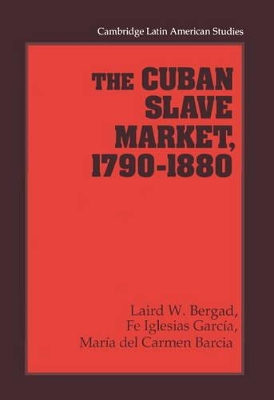 Cuban Slave Market, 1790-1880 book