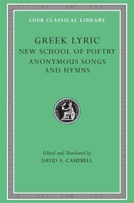 Greek Lyric by David A. Campbell