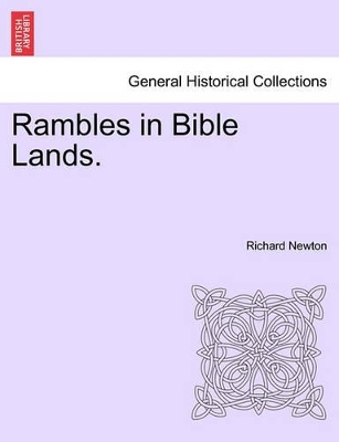 Rambles in Bible Lands. book