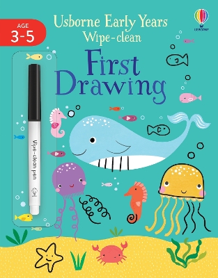 Early Years Wipe-Clean First Drawing by Jessica Greenwell