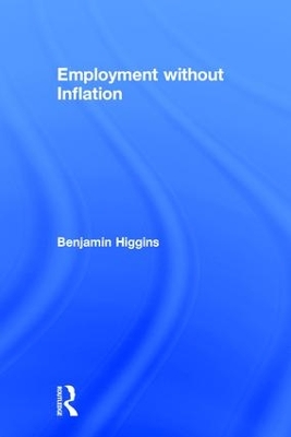 Employment without Inflation book