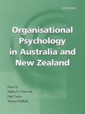 Organisational Psychology in New Zealand and Australia book