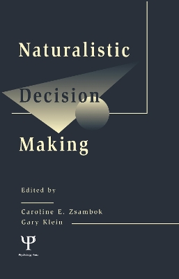 Naturalistic Decision Making book