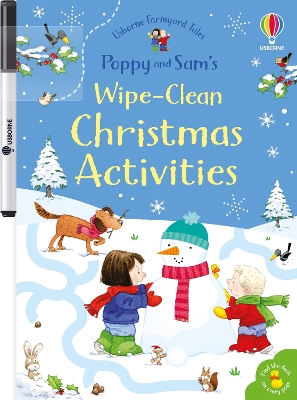 Poppy and Sam's Wipe-Clean Christmas Activities book