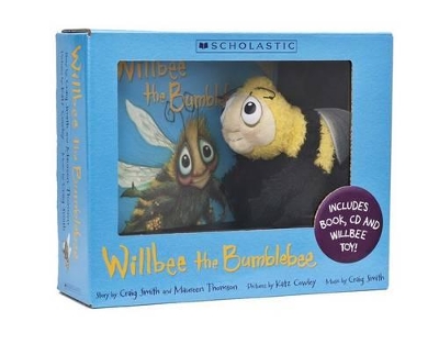 Willbee the Bumblebee Gift Set with Plush by Craig Smith