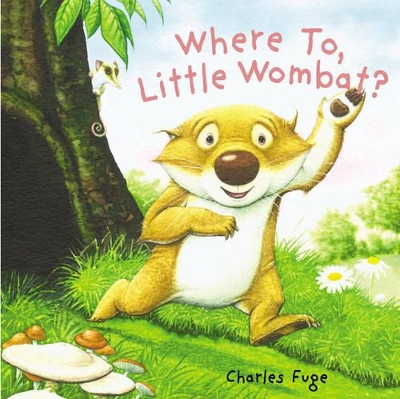 Where To, Little Wombat? Board Book book