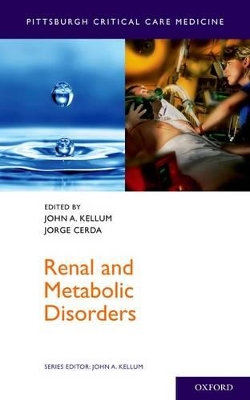 Renal and Metabolic Disorders book