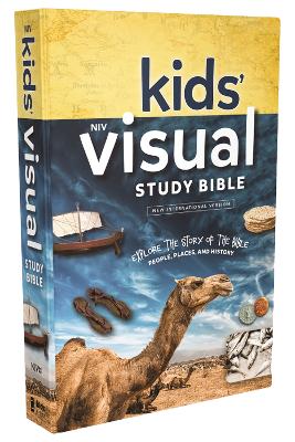 The NIV Kids' Visual Study Bible, Imitation Leather, Teal, Full Color Interior by Zondervan