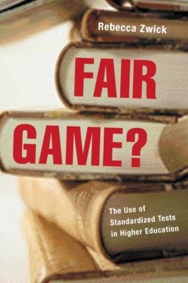 Fair Game? by Rebecca Zwick