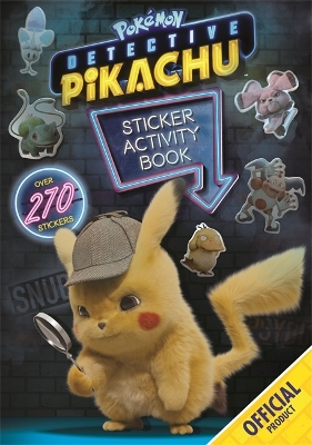 Detective Pikachu Sticker Activity Book: Official Pokémon book