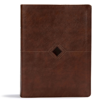 CSB Day-by-Day Chronological Bible, Brown Leathertouch book